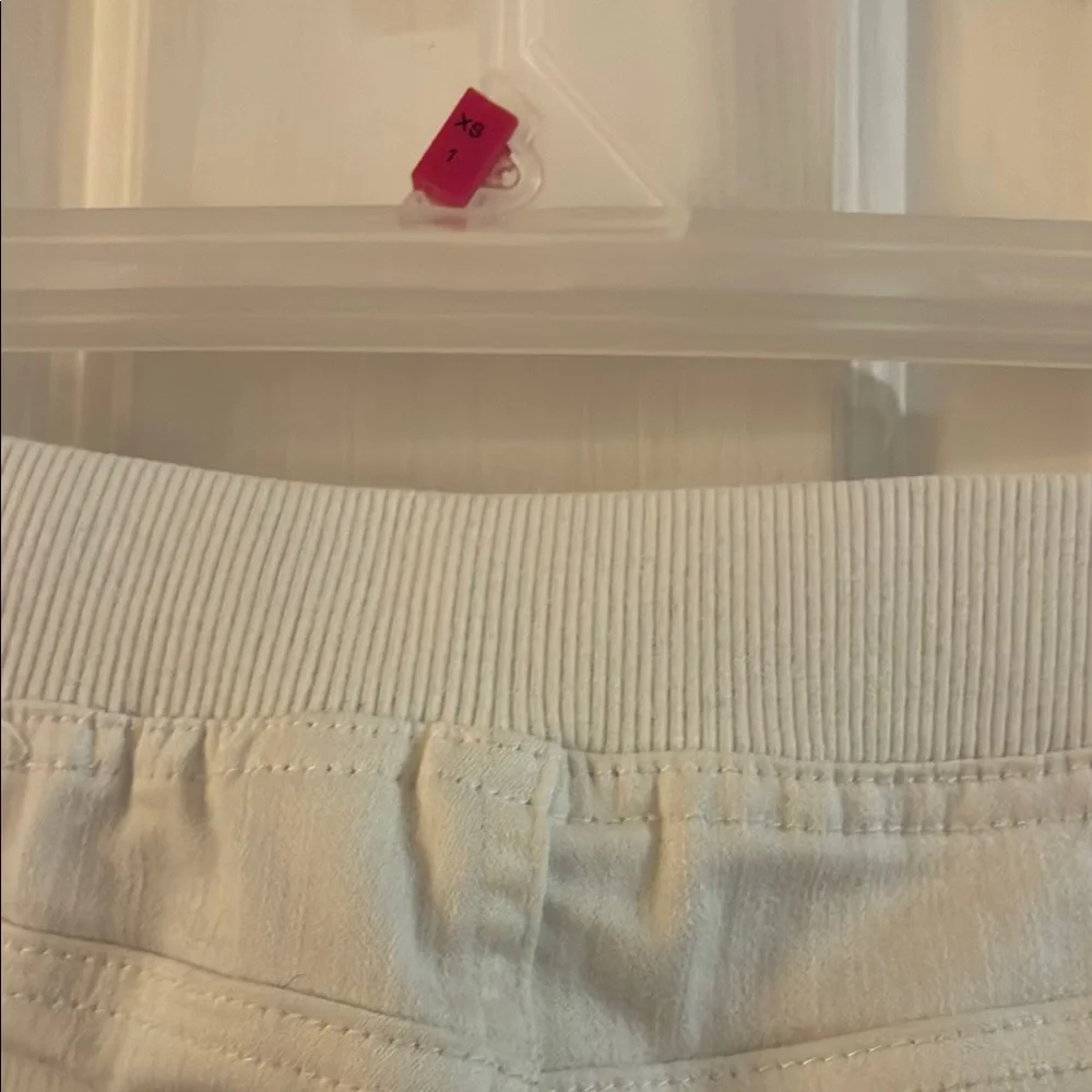 Justice Vintage Girls White Tie Casual Shorts